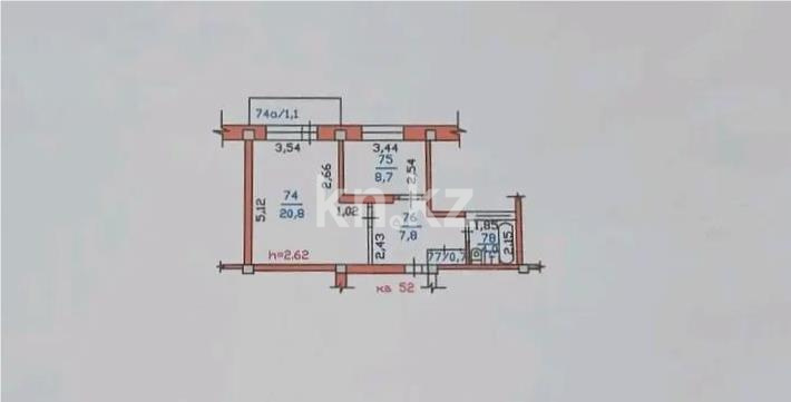 Продажа 1-комнатной квартиры, 43.1 м² в Алматы - фото 5