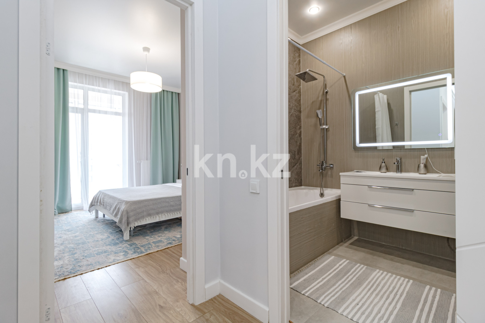 Аренда 2-комнатной квартиры посуточно, 60 м² в Астане - фото 5