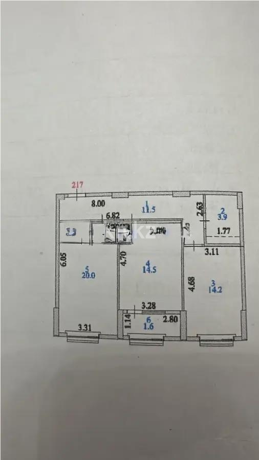 Продажа 2-комнатной квартиры, 65.7 м² в Астане - фото 6