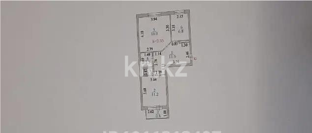 Продажа 2-комнатной квартиры, 50 м² в Астане - фото 6