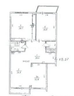 Продажа 3-комнатной квартиры, 120 м², ул. Жазылбека, дом  20 в Алматы - фото 6