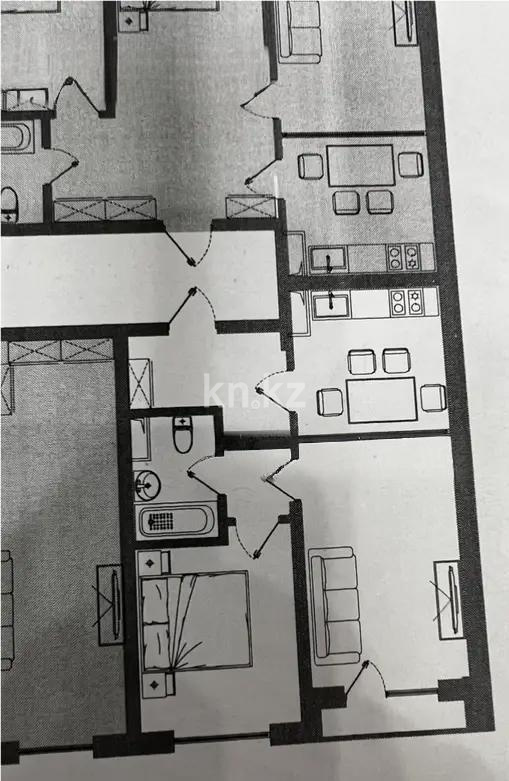 Продажа 2-комнатной квартиры, 46.28 м² в Алматы