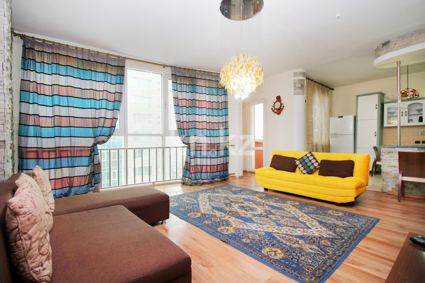 Аренда 2-комнатной квартиры посуточно, 80 м², Достык, дом  162 - ул. Жолдасбекова в Алматы - фото 2