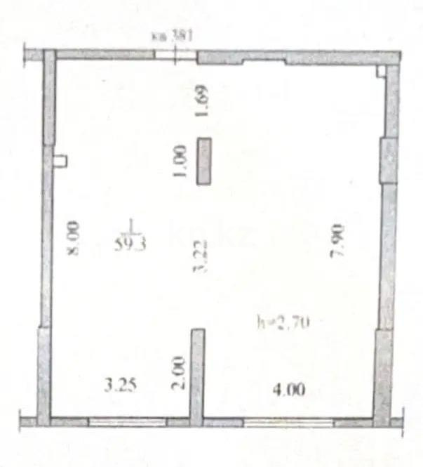 Продажа 2-комнатной квартиры, 59.3 м² в Алматы - фото 3
