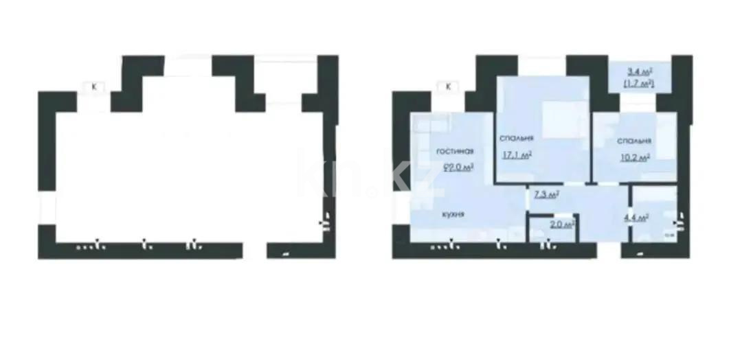 Продажа 3-комнатной квартиры, 67 м², ул. Карбышева, дом  4/3 в Караганде