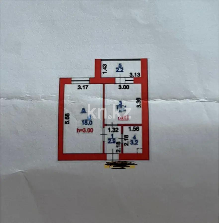 Продажа 1-комнатной квартиры, 37 м² в Астане - фото 3