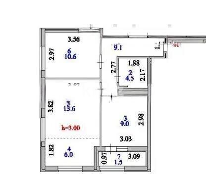 Продажа 3-комнатной квартиры, 54 м² в Астане - фото 7