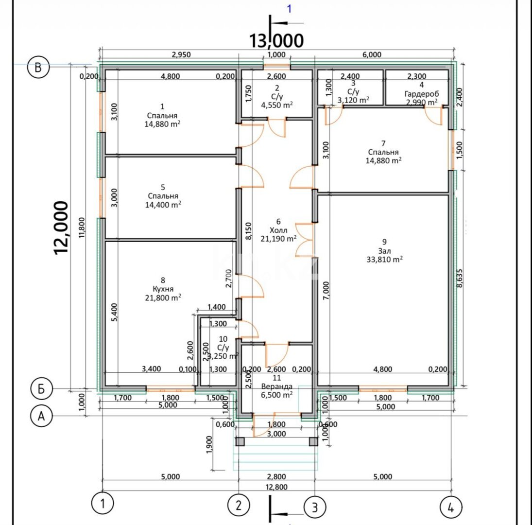 Продажа 4-комнатного дома, 150 м² в Караганде - фото 20