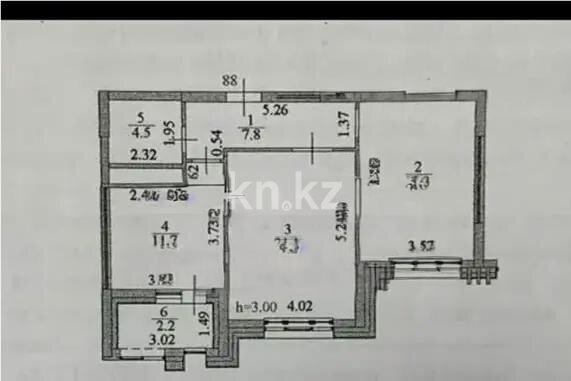 Продажа 2-комнатной квартиры, 64.6 м² в Астане - фото 5