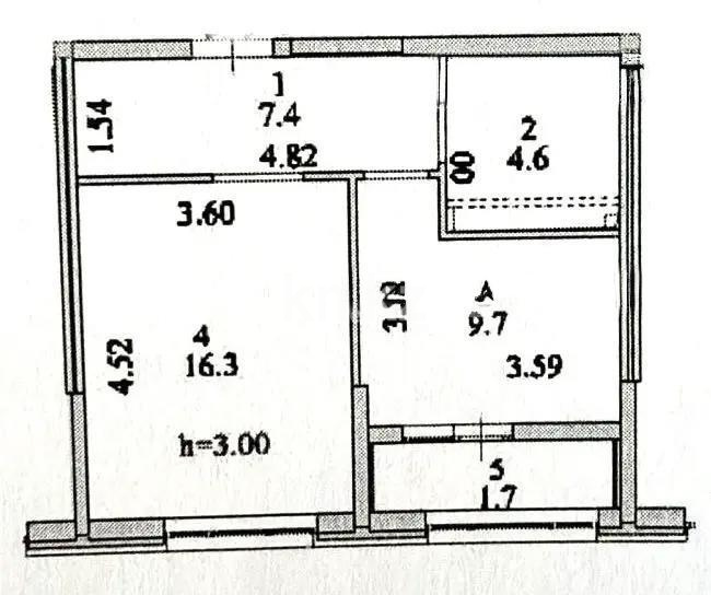 Продажа 1-комнатной квартиры, 40 м² в Астане - фото 4