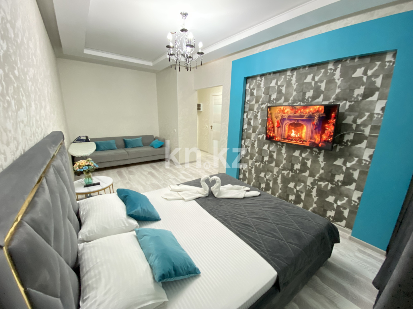 Аренда 1-комнатной квартиры посуточно, 40 м², ул. Керей, Жанибек хандар, дом  12/1 - пр. Кабанбай батыра в Астане - фото 4