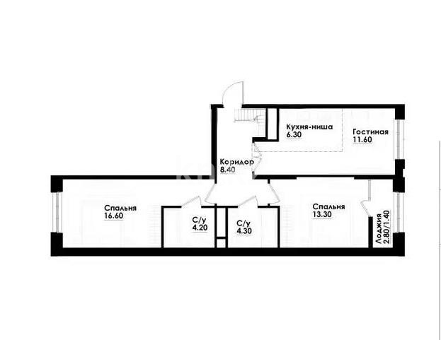 Продажа 3-комнатной квартиры, 66.1 м² в Алматы