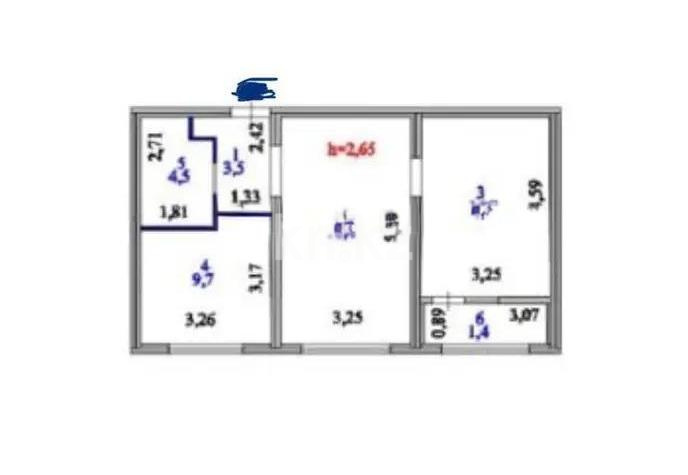 Продажа 2-комнатной квартиры, 55 м² в Астане - фото 6