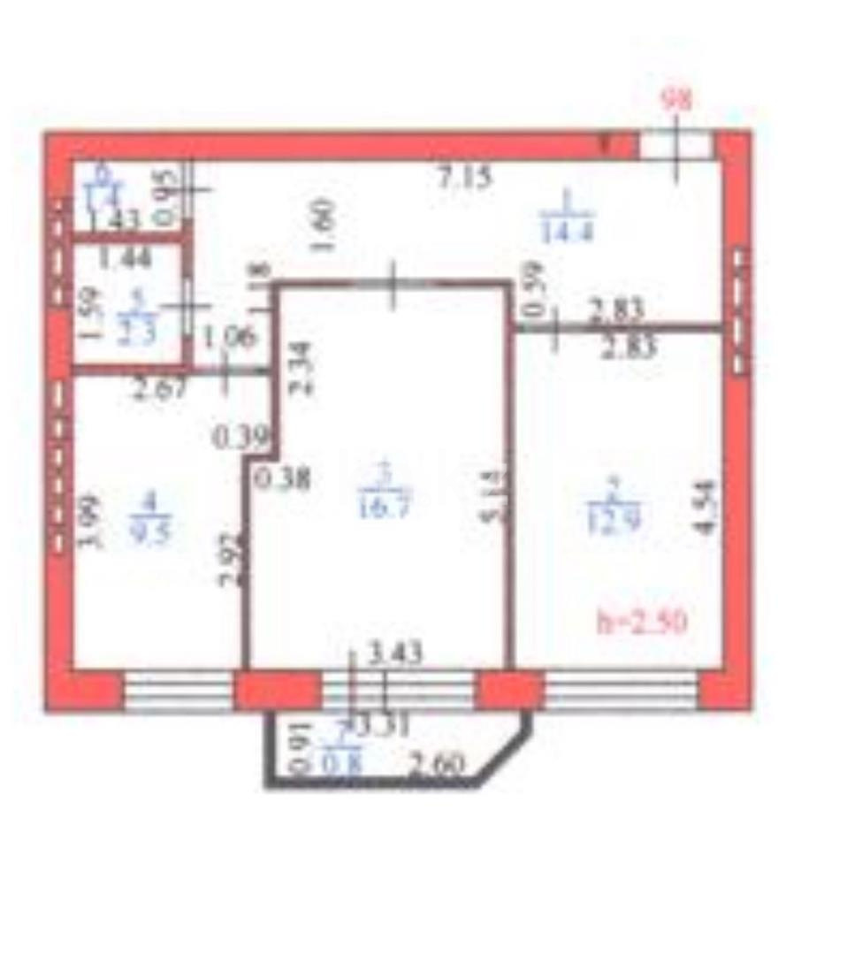 Продажа 2-комнатной квартиры, 59 м² в Астане - фото 10