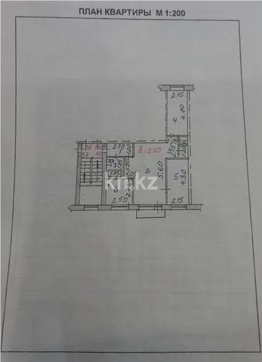 Продажа 3-комнатной квартиры, 54 м² в Темиртау