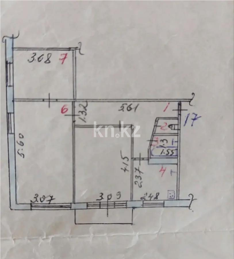 Продажа 3-комнатной квартиры, 54 м² в Темиртау - фото 2