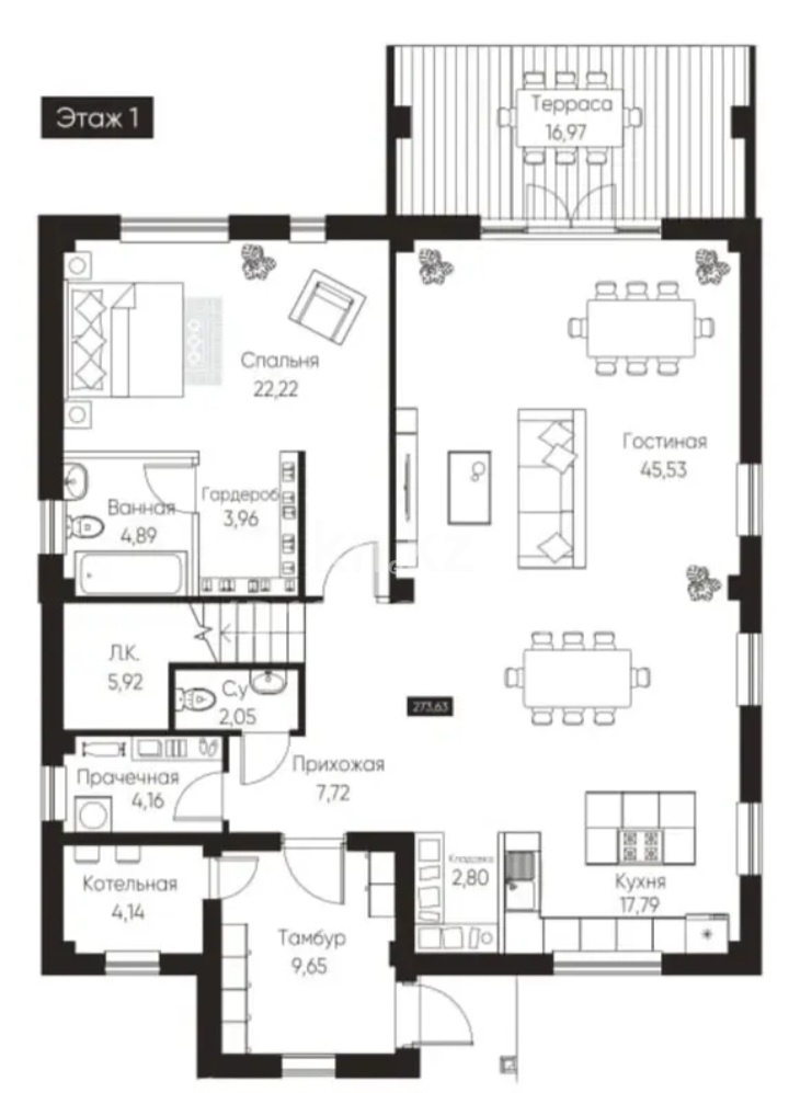 Продажа 6-комнатного дома, 268 м² в Алматинской области - фото 3