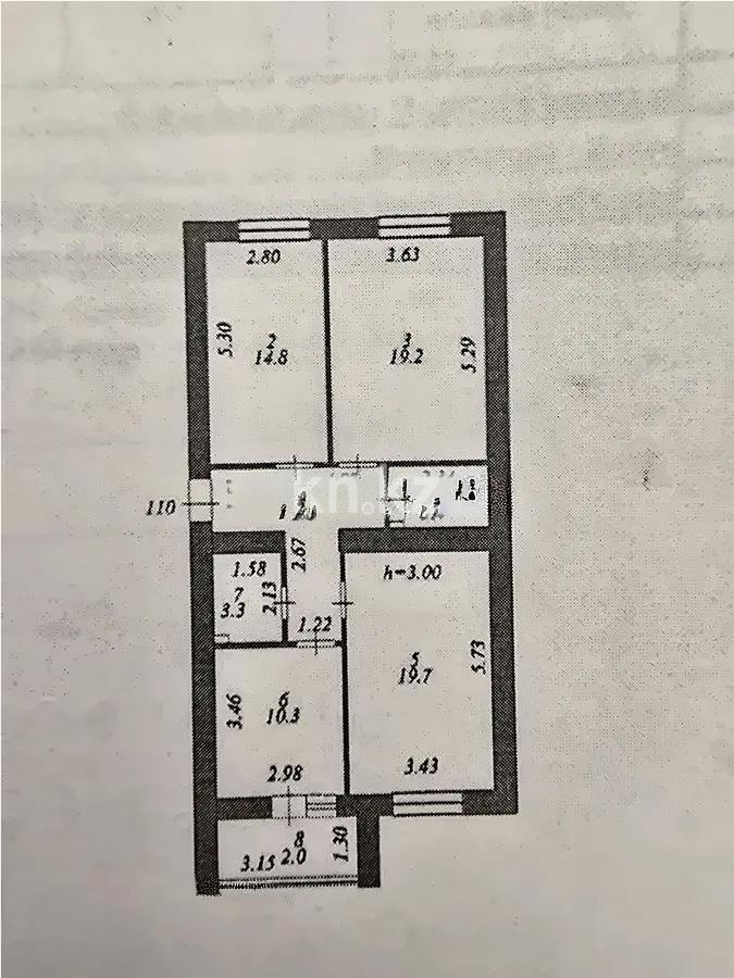 Продажа 3-комнатной квартиры, 83 м² в Астане - фото 6