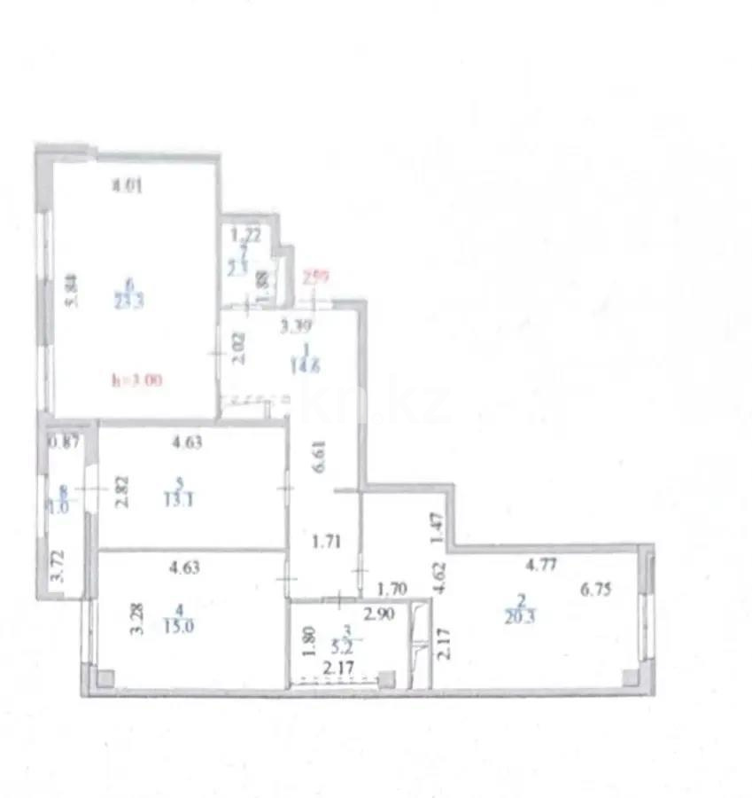 Продажа 3-комнатной квартиры, 95 м² в Астане - фото 8