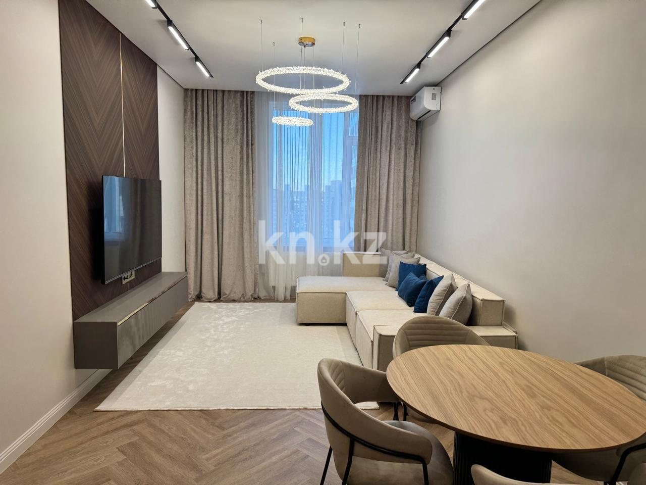 Аренда 2-комнатной квартиры, 55 м², ул. Достык, дом  8 - район Байтерека в Астане - фото 3