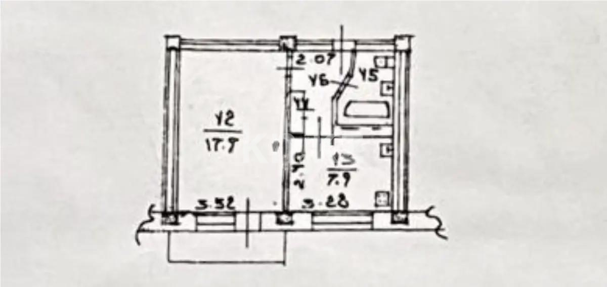 Продажа 1-комнатной квартиры, 34.1 м² в Алматы - фото 4