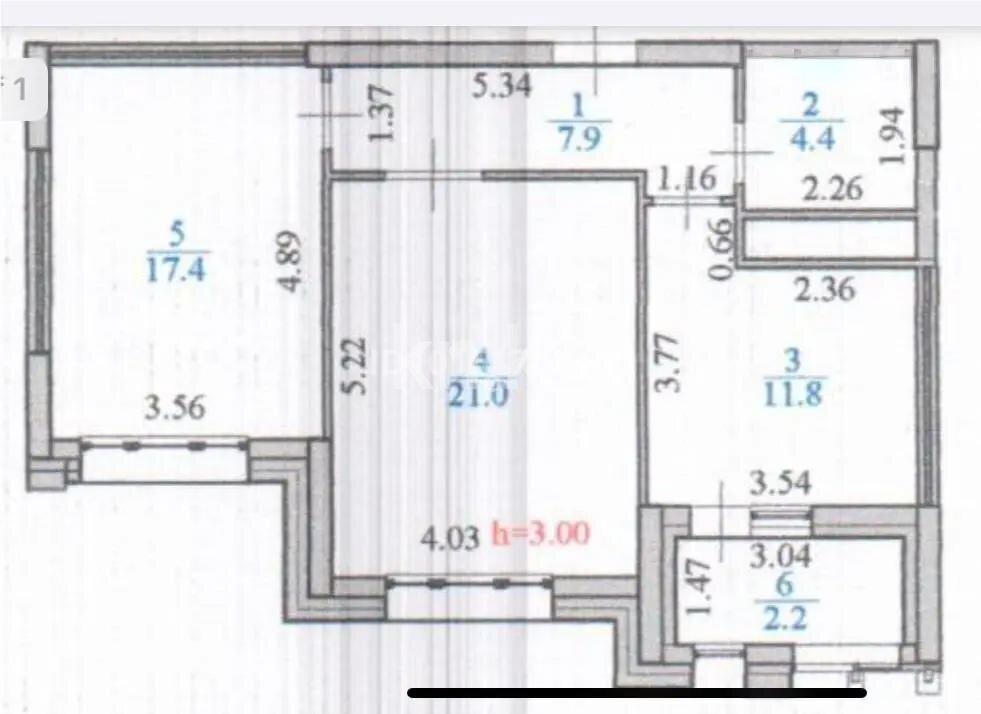 Продажа 2-комнатной квартиры, 67 м² в Астане - фото 3