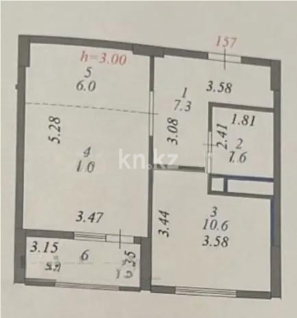 Продажа 2-комнатной квартиры, 41.5 м² в Астане - фото 6