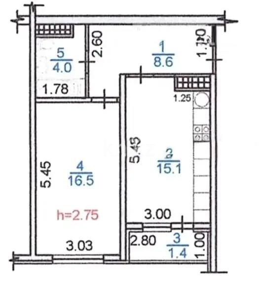 Продажа 2-комнатной квартиры, 47 м² в Алматы - фото 4