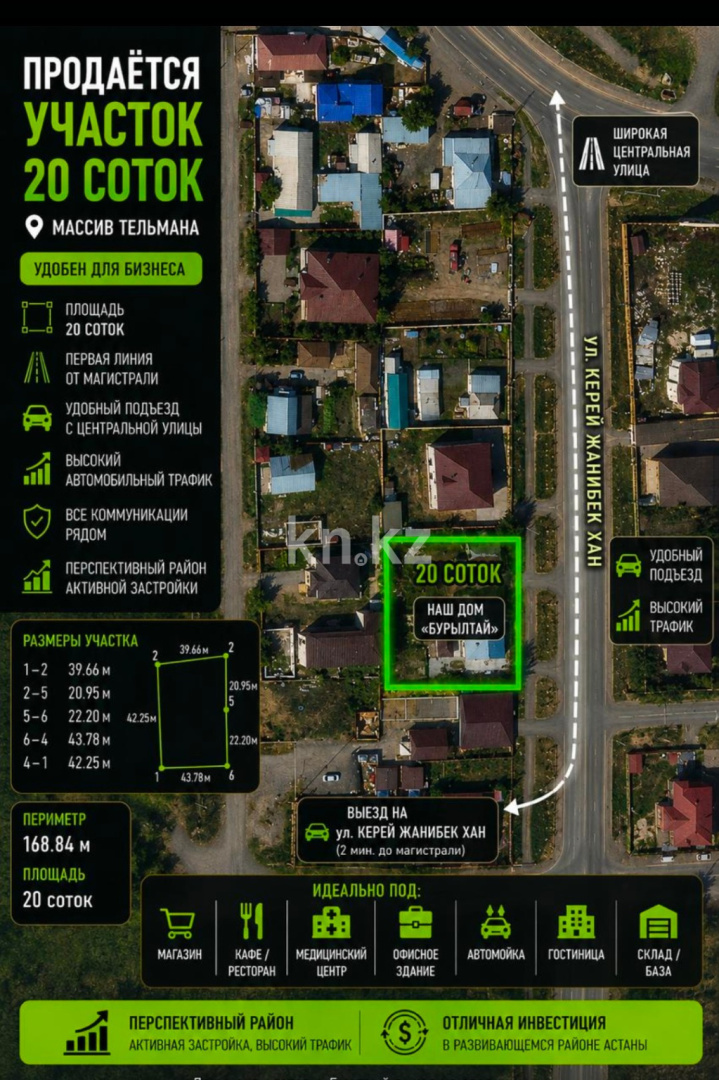 Продажа 4-комнатного дома, 120 м² в Астане