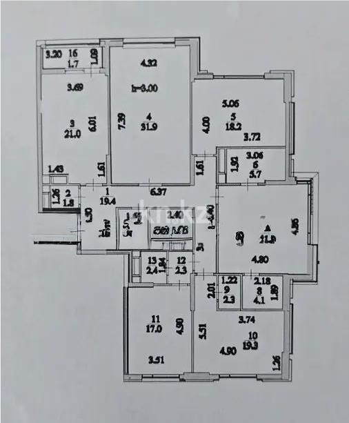 Продажа 5-комнатной квартиры, 178.8 м² в Астане - фото 2