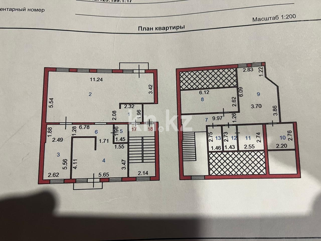 Продажа 4-комнатной квартиры, 180 м², пр. Н. Абдирова в Караганде - фото 17