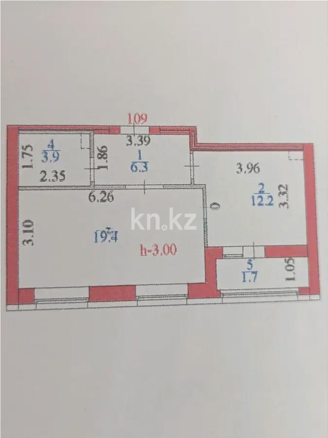 Продажа 1-комнатной квартиры, 43.5 м² в Астане - фото 4