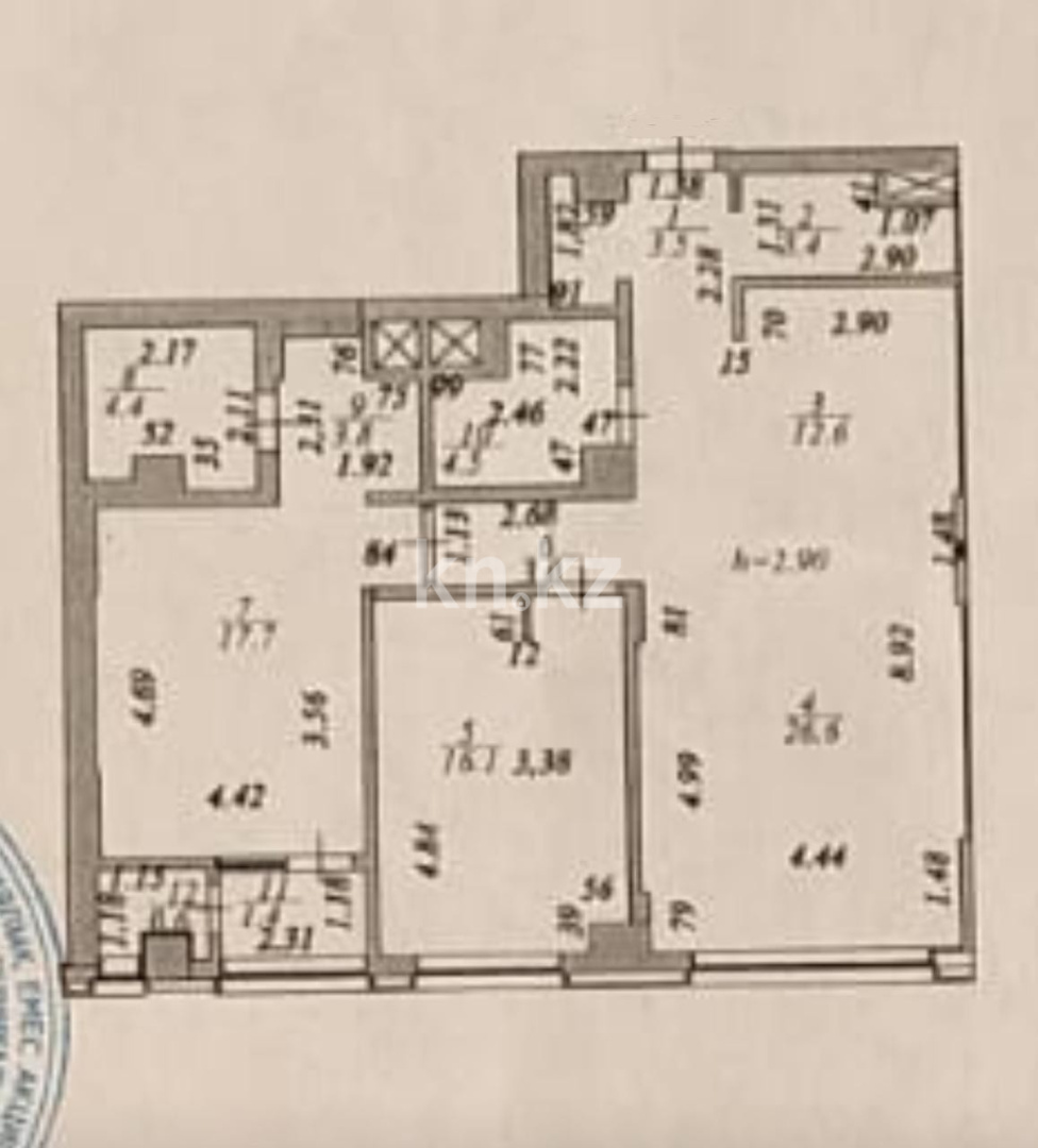 Продажа 3-комнатной квартиры, 100 м² в Астане - фото 2