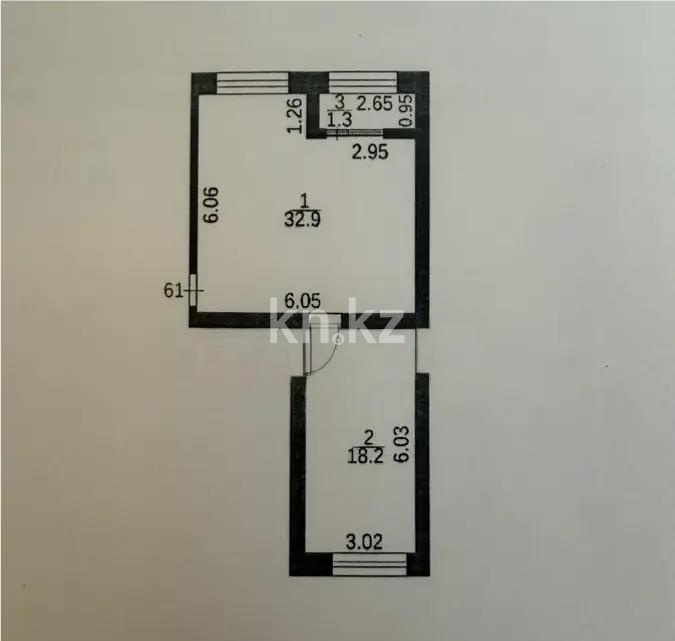 Продажа 2-комнатной квартиры, 52 м² в Караганде - фото 2