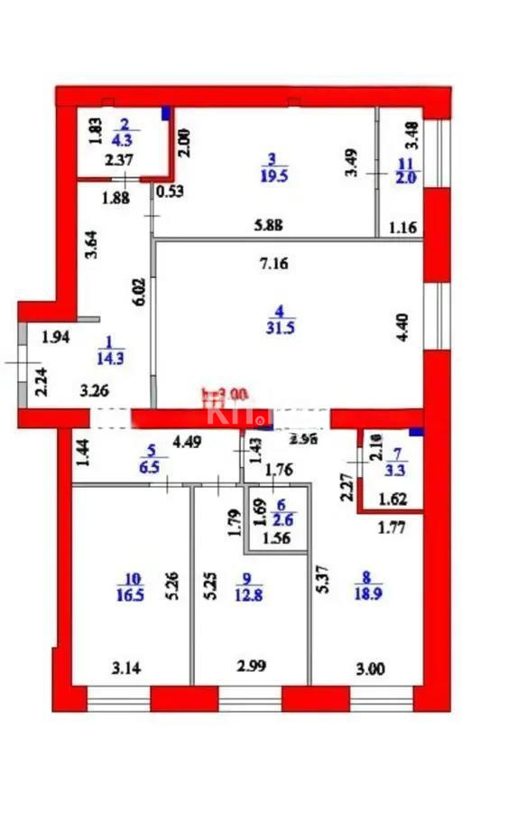 Продажа 4-комнатной квартиры, 132.2 м² в Астане - фото 7