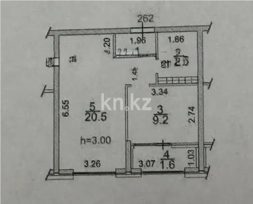Продажа 1-комнатной квартиры, 39.4 м² в Алматы - фото 2