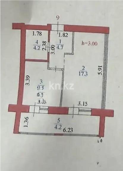 Продажа 2-комнатной квартиры, 40 м² в Астане - фото 5