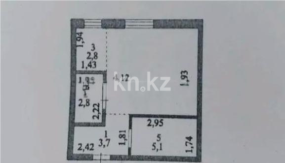 Продажа 1-комнатной квартиры, 33 м² в Астане - фото 3