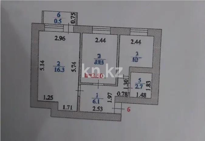 Продажа 2-комнатной квартиры, 40 м² в Астане - фото 5