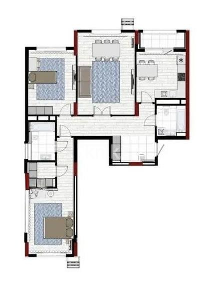 Продажа 3-комнатной квартиры, 106.58 м² в Астане