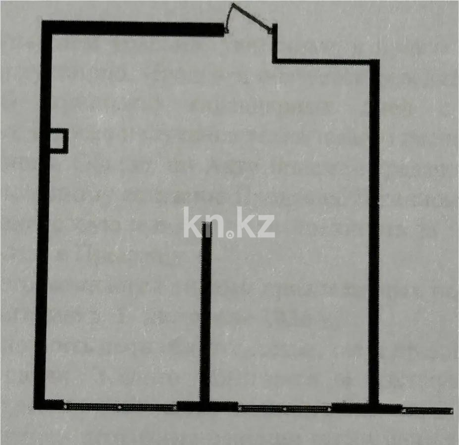 Продажа 1-комнатной квартиры, 53.99 м², ул. Сыбызгы, дом  100 стр в Алматы