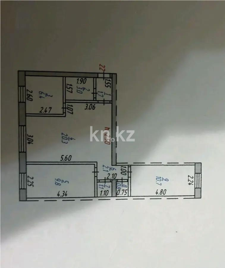 Продажа 3-комнатной квартиры, 55 м² в Темиртау - фото 6