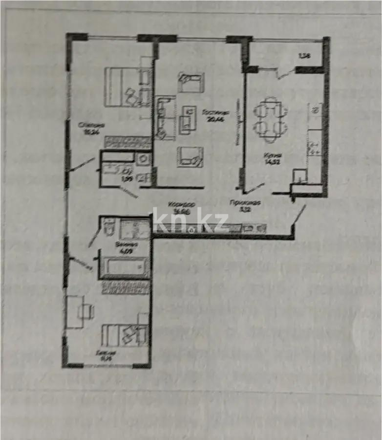 Продажа 3-комнатной квартиры, 89 м² в Астане - фото 7