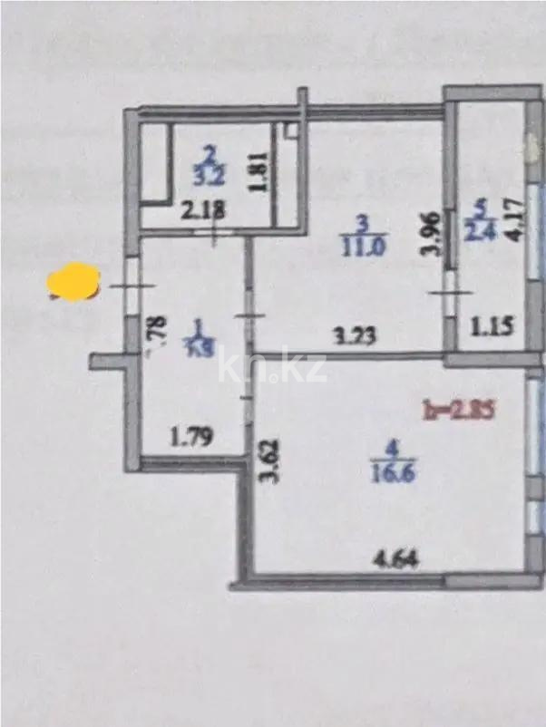Продажа 1-комнатной квартиры, 41 м² в Астане - фото 6