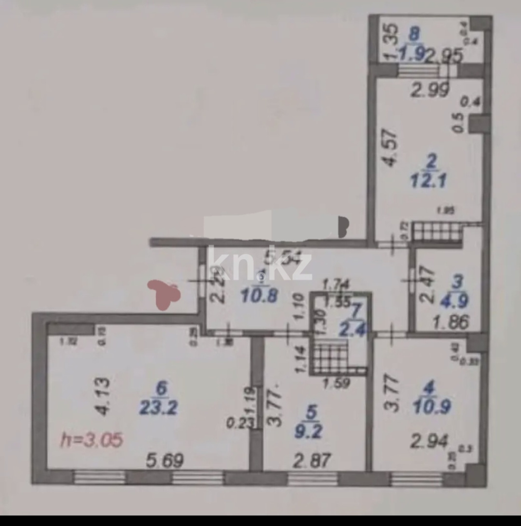 Продажа 3-комнатной квартиры, 76.8 м² в Караганде - фото 11