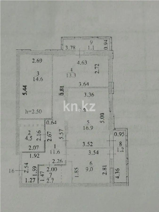 Продажа 3-комнатной квартиры, 74.9 м² в Астане - фото 7