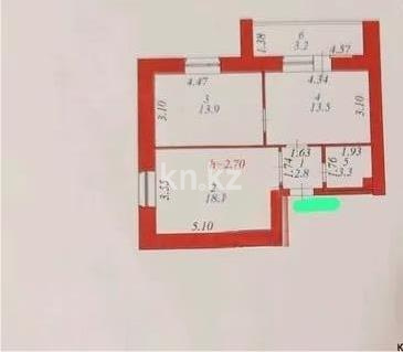Продажа 2-комнатной квартиры, 54.8 м² в Астане - фото 5
