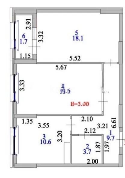Продажа 2-комнатной квартиры, 63 м² в Астане - фото 4