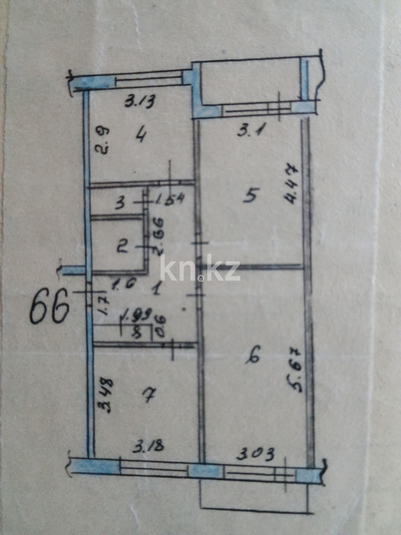 Продажа 3-комнатной квартиры, 70 м², ул. Карбышева, дом  34 в Усть-Каменогорске - фото 18