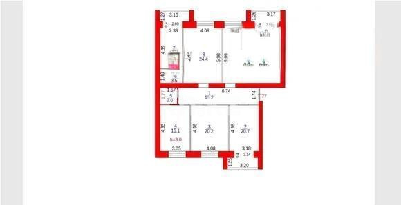 Продажа 5-комнатной квартиры, 160 м² в Караганде - фото 5